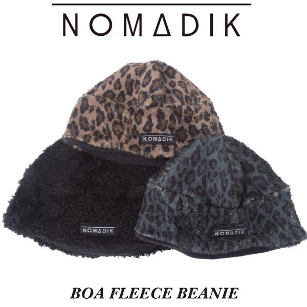 ノマディック　ウェア　ビーニー　ニット帽 NOMADIK（ノマディック） 26-27 NOMADIK/BOA FLEECE beanie メンズ