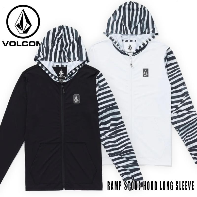 ボルコムボードウエア　新品 VOLCOM（ボルコム） VOLCOM RASHGUARD Ramp Stone Hood Long Sleeve