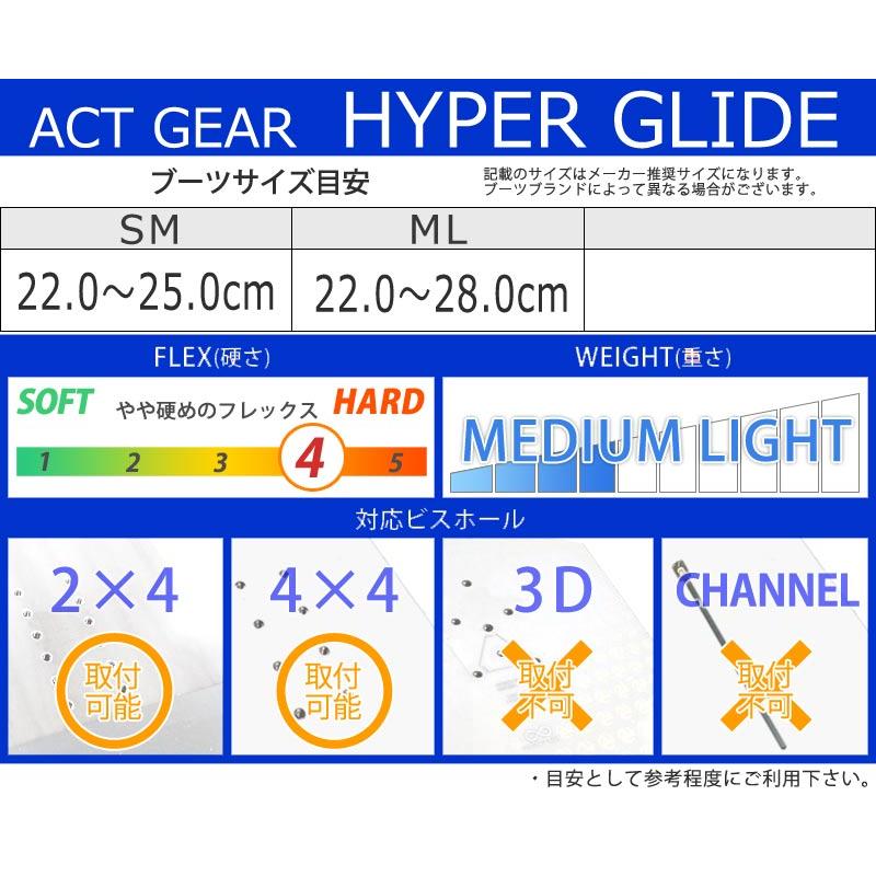 25-26 ACT GEAR / アクトギア HYPER GLIDE ハイパーグライド メンズ
