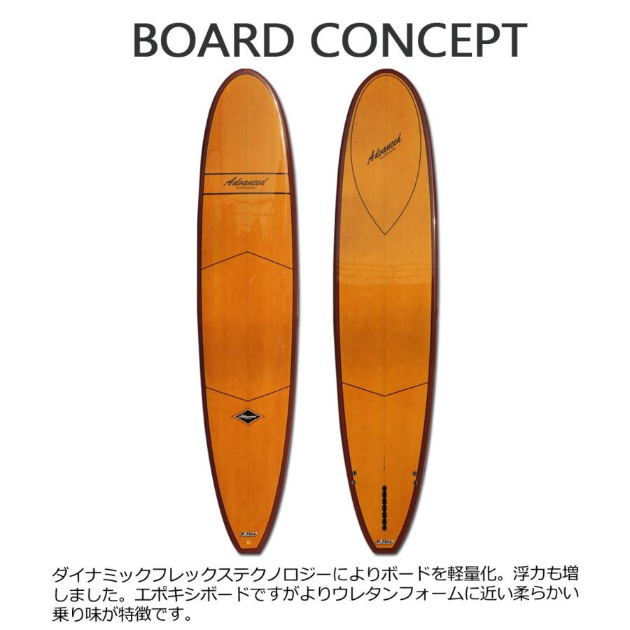 サーフボード アドバンス / ADVANCED ロングボード HPNR 92 A42 営業所止め 送料無料 サーフィン、ボディボード
