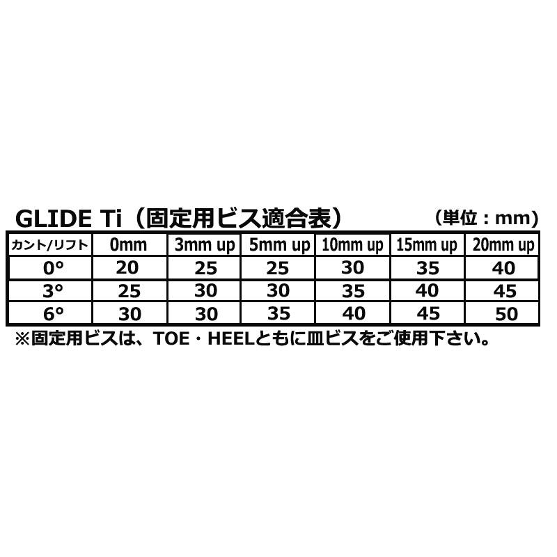 24-25 ACT GEAR アクトギア / GLIDE Ti グライド ティーアイ アルペン バインディング クリップ式 メンズ レディース スノーボード 2025 |  | 02