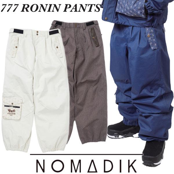 NOMADIK（ノマディック） 26-27 NOMADIK/ノマディック 777 RONIN pant