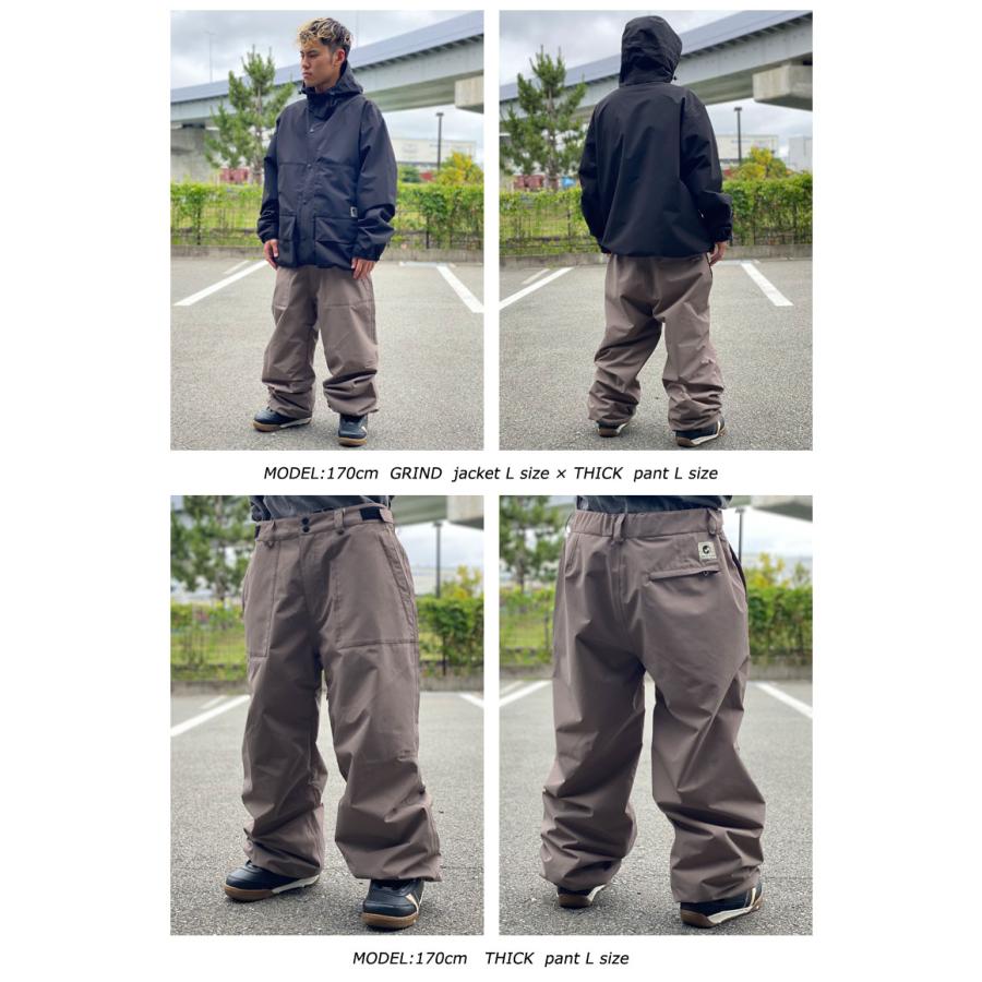 23-24 NOMADIK/ノマディック THICK pant メンズ レディース 防水パンツ スノーボードウェア スノーウェアー 2024｜breakout｜04