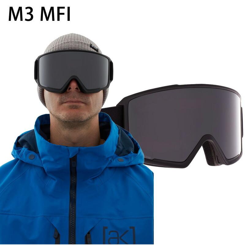 020アノンANON M3スノーボードゴーグル M4（anon） 20-21 ANON / アノン M3 SNAPBACK MFI エムスリー