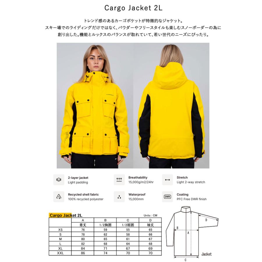 24-25 BEYOND MEDALS/ビヨンドメダルズ CARGO 2L jacket メンズ