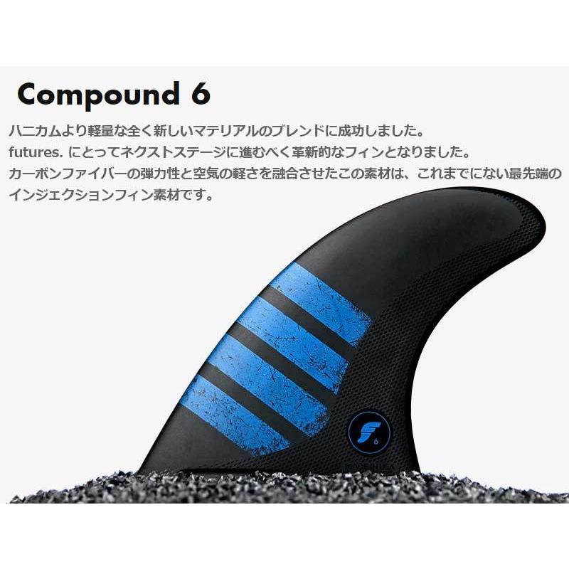 FUTURES FIN ALPHA FK2 TWIN FIN / フューチャーズフィン アルファ ツイン サーフボード サーフィン | futures. | 03