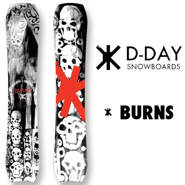 17-18 D-DAY/ディーデイ BURNS メンズ 板 スノーボード 2018 型落ち