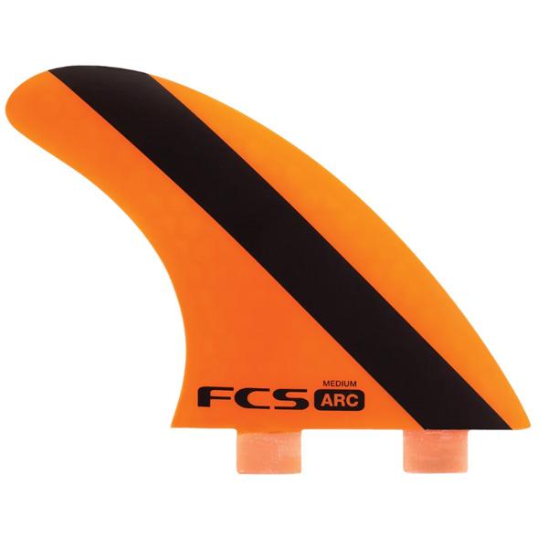 FCS フィン ARC TRI FIN M / エフシーエス トライ サーフボード サーフィン ショート 3枚組 メール便対応 | FCS