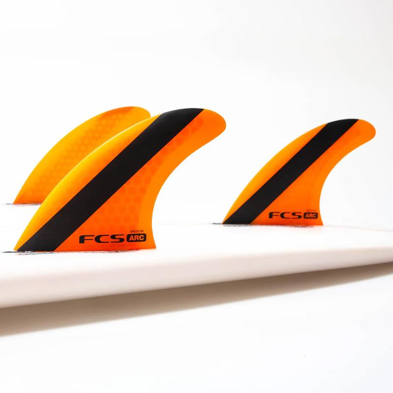 FCS フィン ARC TRI FIN M / エフシーエス トライ サーフボード サーフィン ショート 3枚組 メール便対応 | FCS | 01