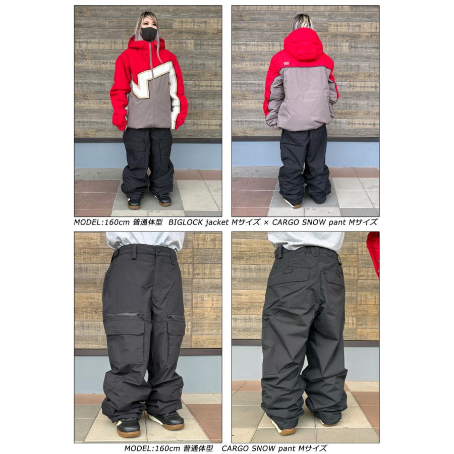 NOW 26-27 VANS/バンズ EG CARGO SNOW pant 着用動画 メンズ