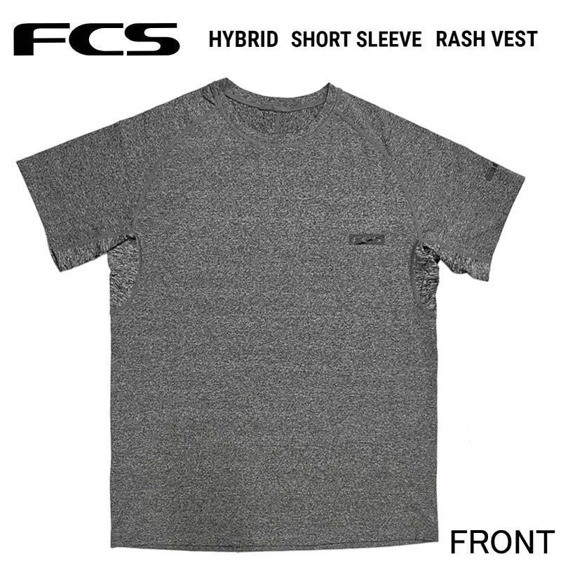 FCS FCS HYBRID SS RASH VEST / エフシーエス ハイブリッド ショートスリーブ ラッシュガード 半袖 サーフィン ...