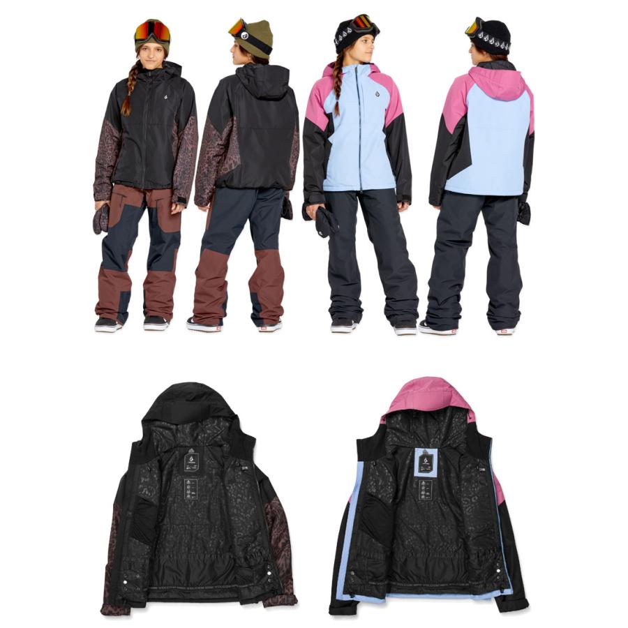 美品　VOLCOM　スノーボードウェア　ジャケット　花柄　M　レディース VOLCOM 24-25 レディース ジャケット BOLT INS JACKET H0452511