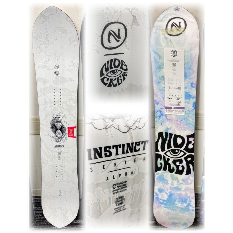 Nidecker ナイデッカー　Instinct Alpha 158cm Nidecker Instinct Alpha 158 All Mountain Men's Snowboard NEW