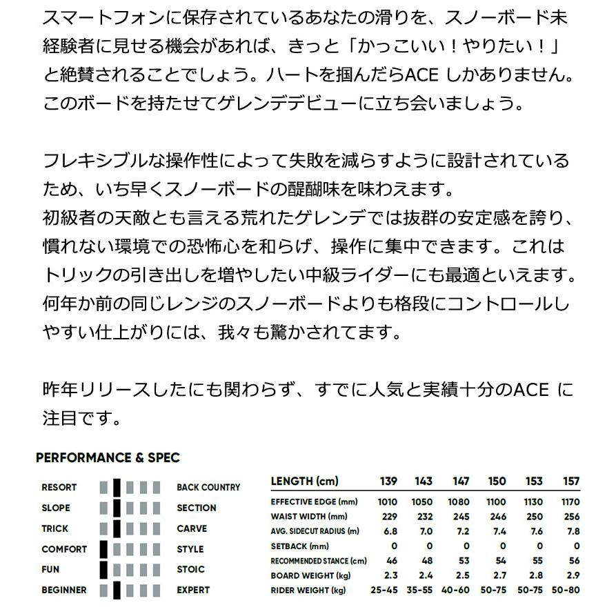 24-25 FANATIC / ファナティック ACE エース メンズ レディース スノーボード 板 2025 型落ち | FANATIC | 02
