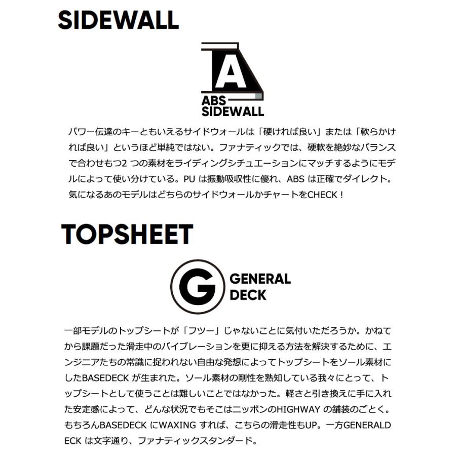 24-25 FANATIC / ファナティック ACE エース メンズ レディース スノーボード 板 2025 型落ち | FANATIC | 05