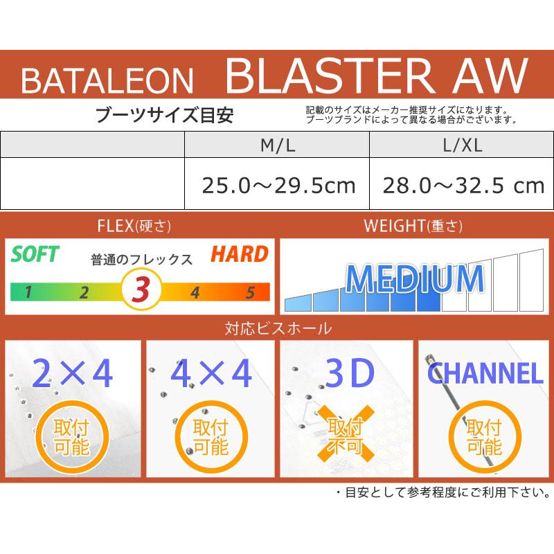 BATALEON（バタレオン） 24-25 BATALEON / バタレオン BLASTER AW