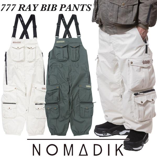 スノーボード nomadik777RAY BIBPNT NOMADIK（ノマディック） 26-27 NOMADIK/ノマディック 777 RAY BIB