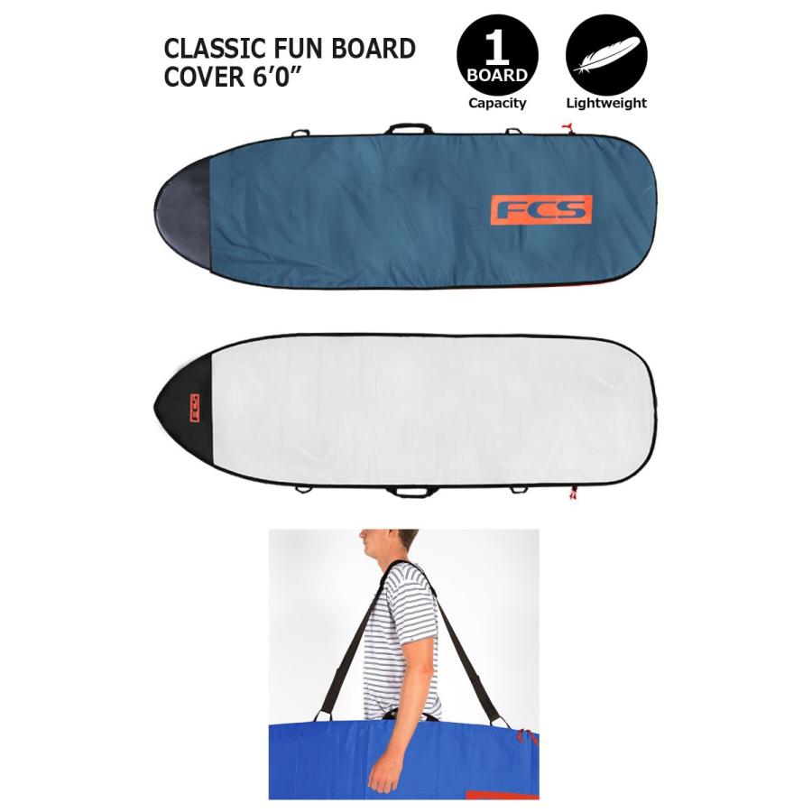 FCS FCS CLASSIC BOARD COVER FUNBOARD 6'0/エフシーエス クラシック