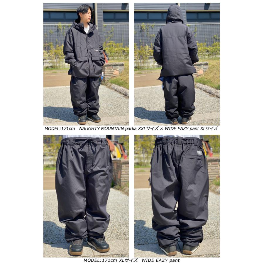 23-24 REPUBLIC &CO/リパブリック WIDE EAZY pant メンズ レディース ワイドイージーパンツ スノーボードウェア スノーウェアー 2024｜breakout｜09