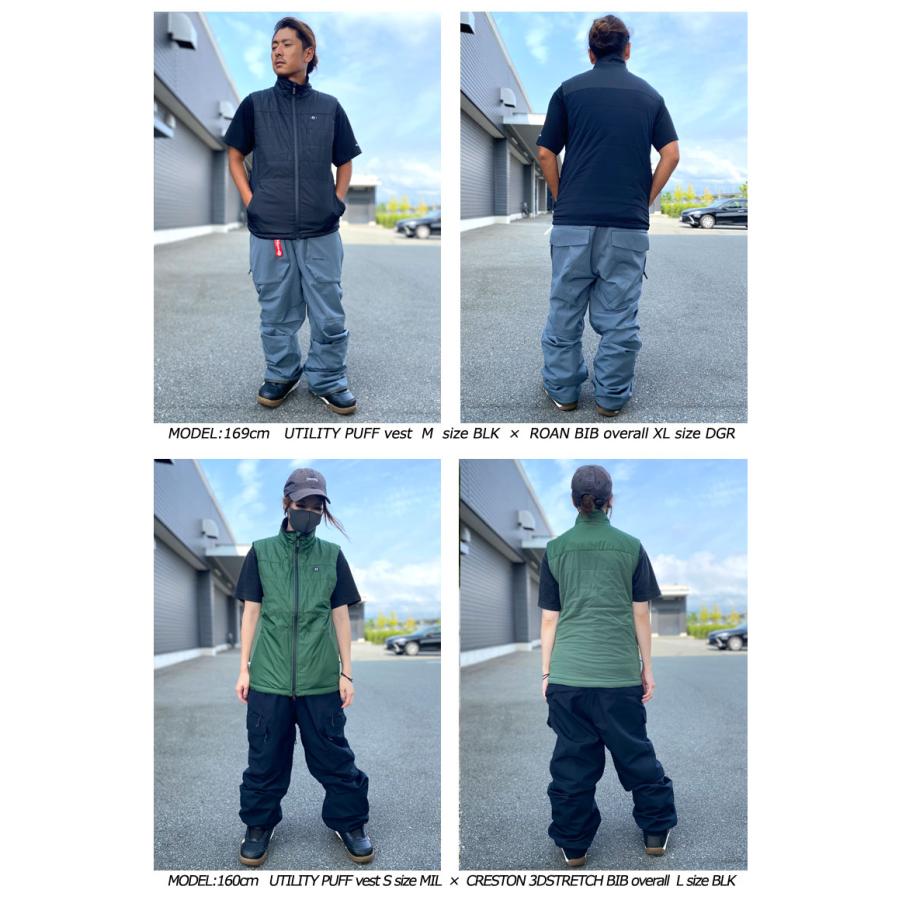 【クーポン配布中】即出荷 22-23 VOLCOM/ボルコム UTILITY PUFF vest メンズ レディース  セカンドレイヤー スノーボードウェア インナーウエア 2023 | VOLCOM | 04