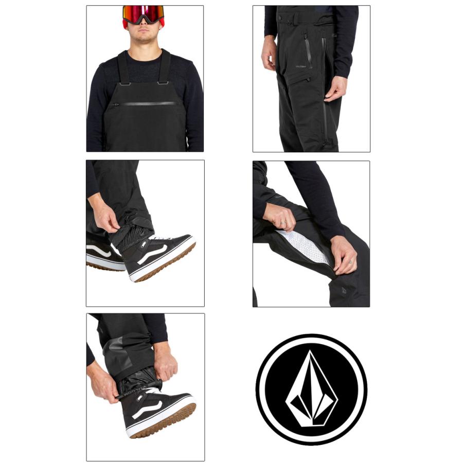 VOLCOM 24-25 VOLCOM/ボルコム 3L GORE-TEX BIB overhauler 着用