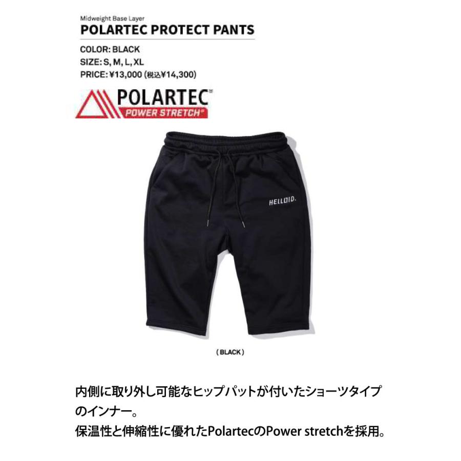 25-26 HELLOID/ヘロイド POLATEC PROTECT PANTS メンズ レディース
