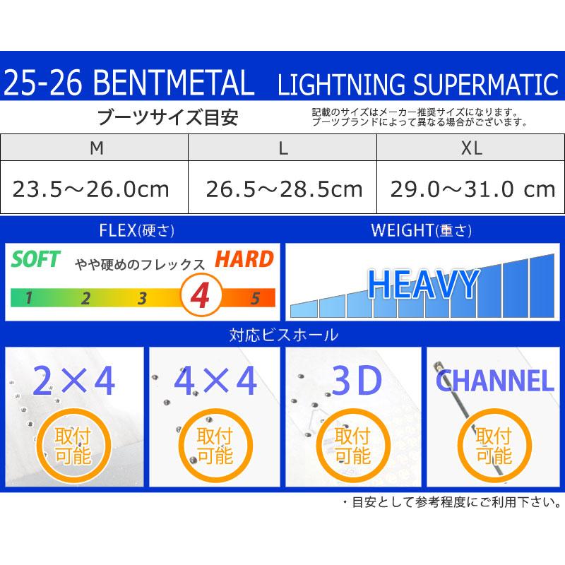 25-26 BENTMETAL/ベントメタル LIGHTNING SUPERMATIC ライトニング