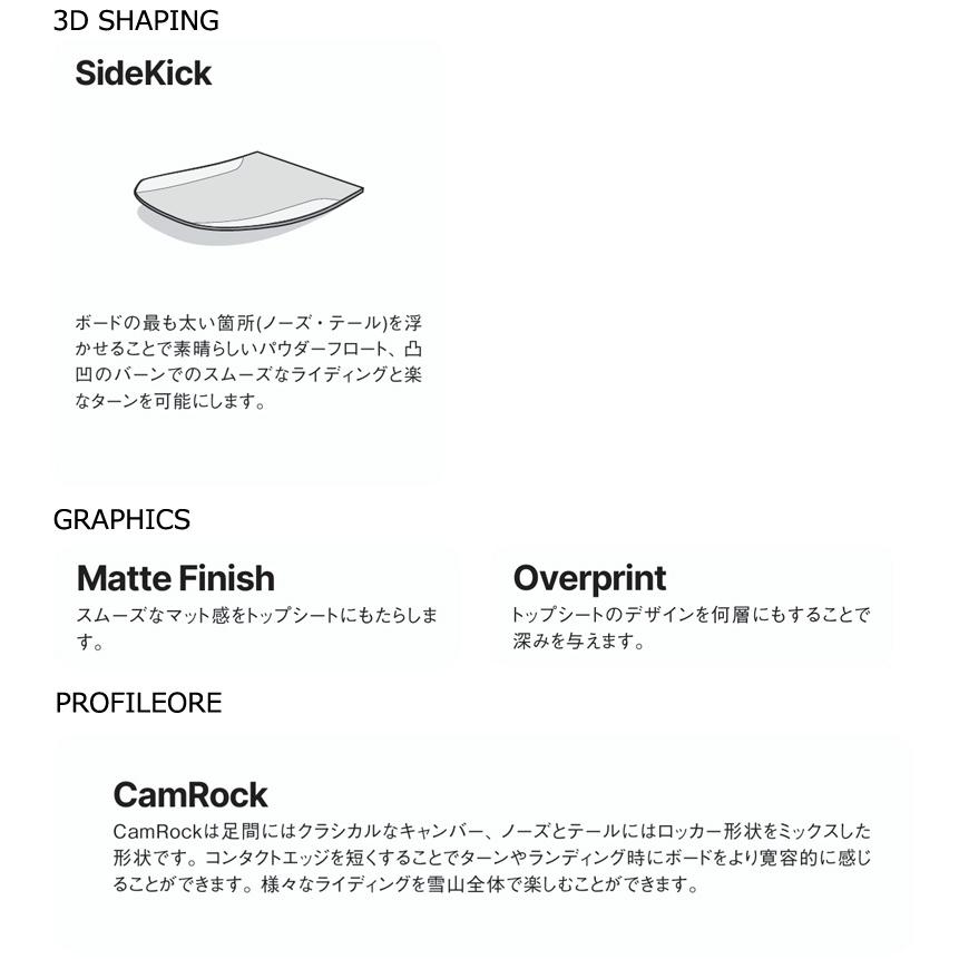 25-26 NIDECKER/ナイデッカー SENSOR MEN センサー メンズ レディース スノーボード パーク 板 2026 型落ち | NIDECKER | 05