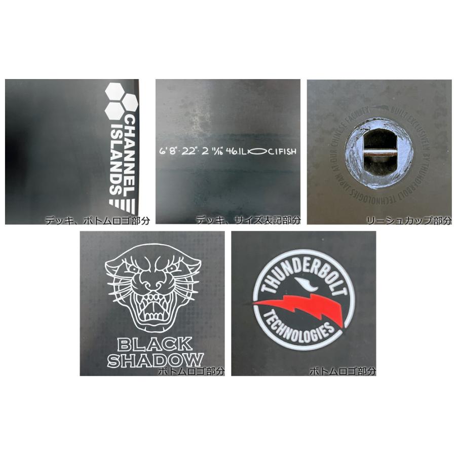 AL MERRICK CI FISH 5'5\" サンタバーバラUSAオーダー品 CHANNEL ISLANDS SURFBOARDS 2024 THUNDERBOLT AL MERRICK CI