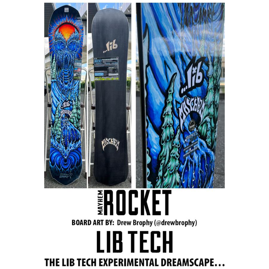 LIB TECH 24-25 LIBTECH/リブテック MAYHEM ROCKET ロケット LIB TECH 24-25 LIBTECH/リブテック MAYHEM ROCKET ロケット