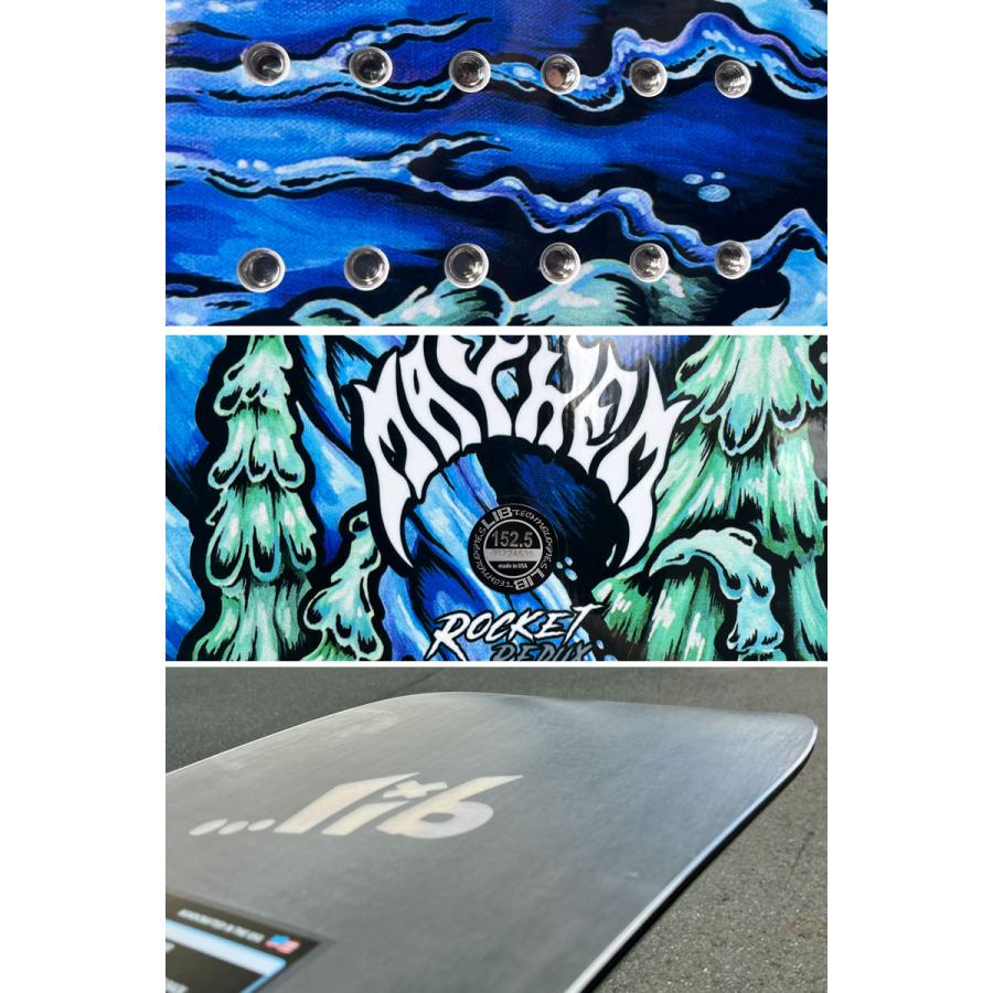 LIB TECH 24-25 LIBTECH/リブテック MAYHEM ROCKET ロケット LIB TECH 24-25 LIBTECH/リブテック MAYHEM ROCKET ロケット