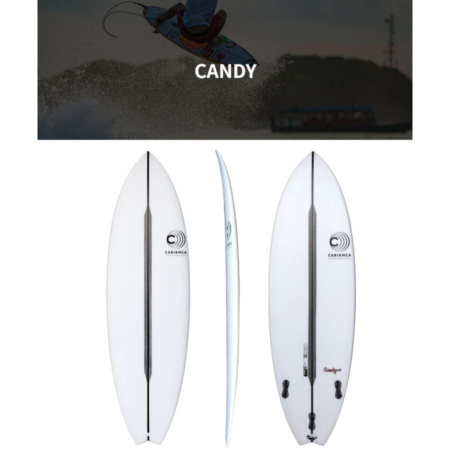 【サーフィン】ショートボード　カバー付き【ビギナー向け】 営業所止め CABIANCA / カビアンカ CANDY キャンディー サーフボード
