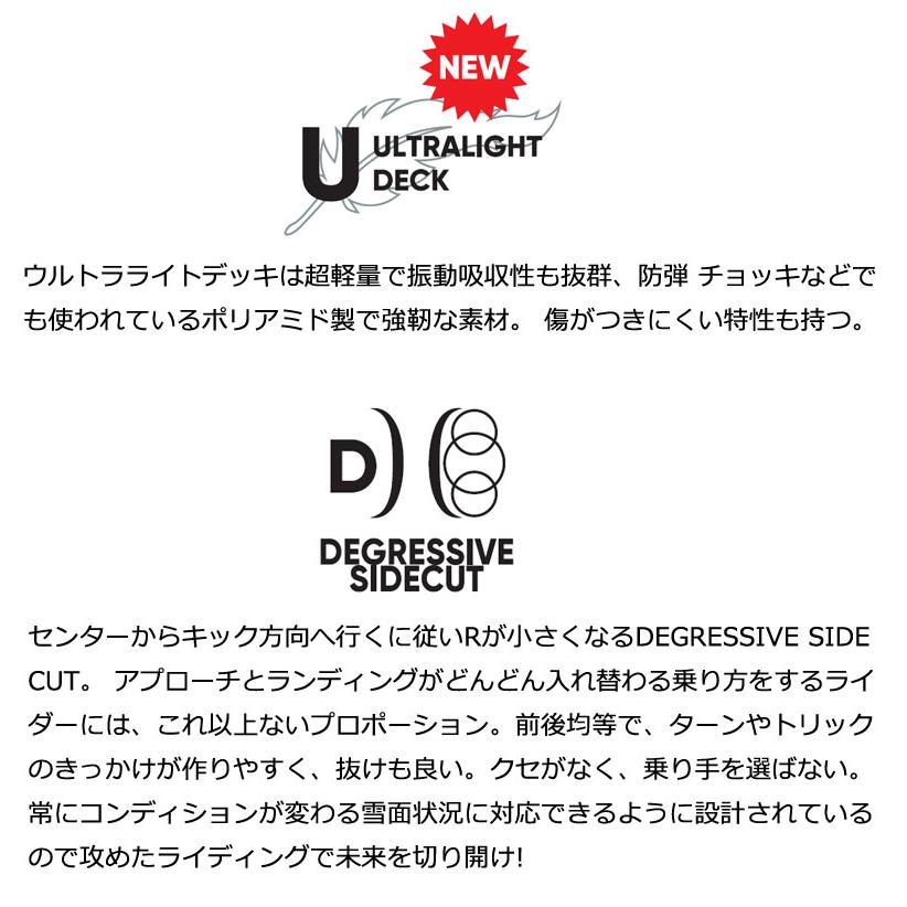 25-26 FNTC/エフエヌティーシー CAT シーエーティー メンズ レディース スノーボード スノボー先生 グラトリ 板 2026 | FNTC | 07