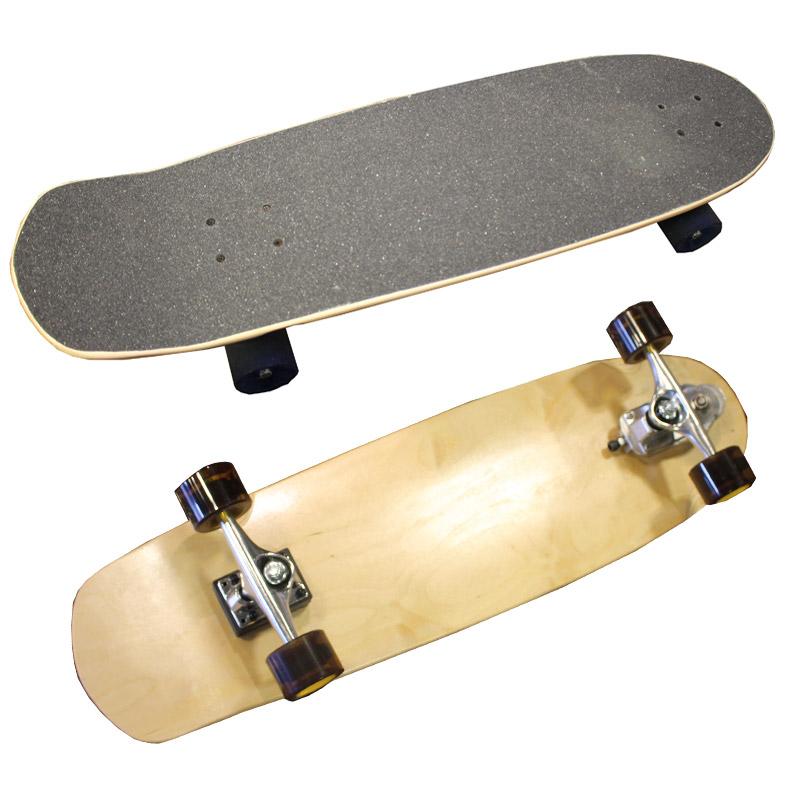 ウッドスケートボード グラビティトラック付き ウッドスケートボード グラビティトラック付き GRAVITYのロング