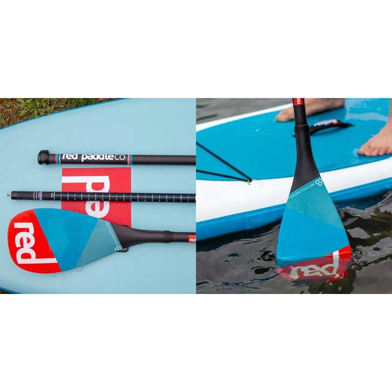 RED PADDLE CARBON 50 PADDLE 3PC/ レッドパドル カーボン 3ピース / 長さ調節可能 アジャスタブル オールラウンド サップ｜breakout｜03