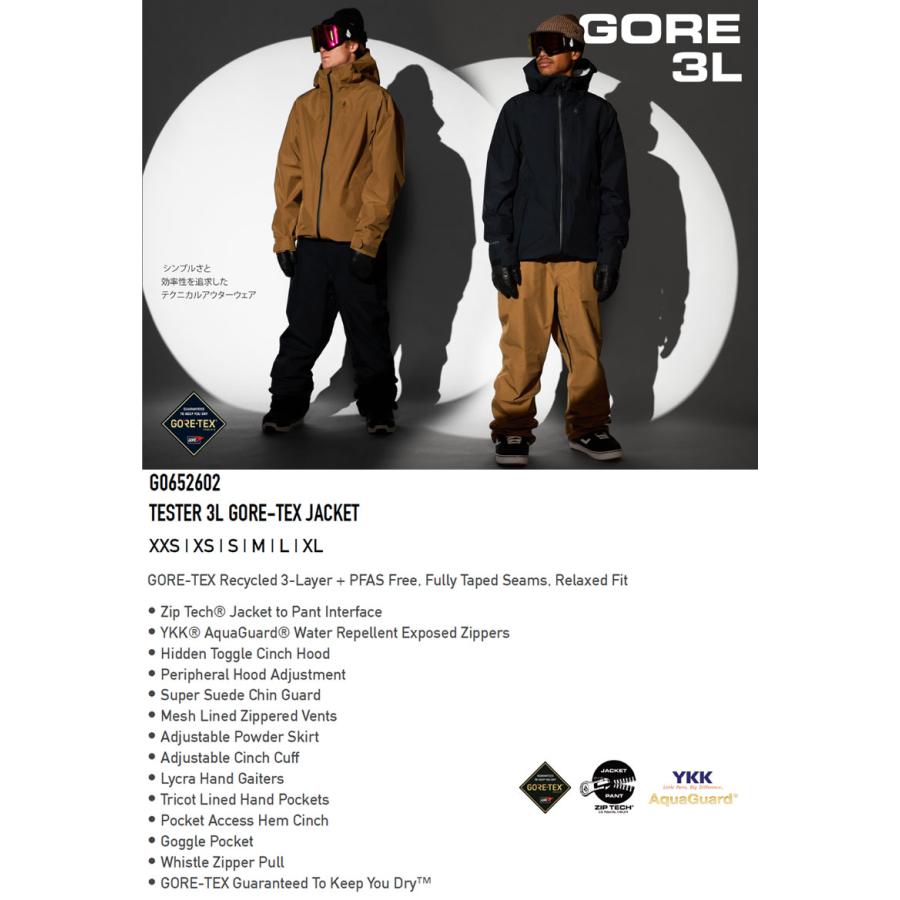 volcomスノーボードウェアセット VOLCOM 24-25 VOLCOM/ボルコム L GORE-TEX jacket 着用説明動画