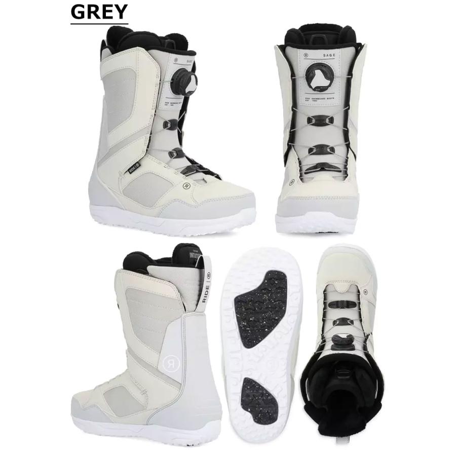 24-25 RIDE/ライド SAGE セージ レディース ブーツ ボア BOA 熱成型対応 スノーボード 2025 |  | 04