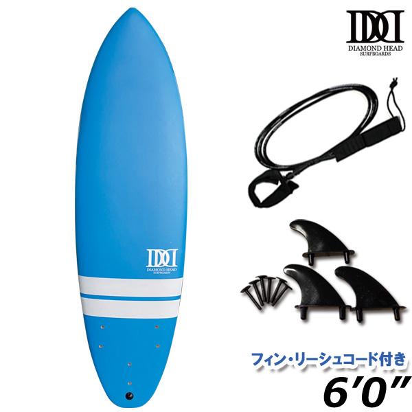 サーフボード ソフトボード 6'0 D-3B ショートボード スラスター