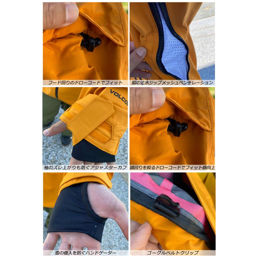 VOLCOM 23-24 VOLCOM/ボルコム GUIDE GORE-TEX jacket メンズ