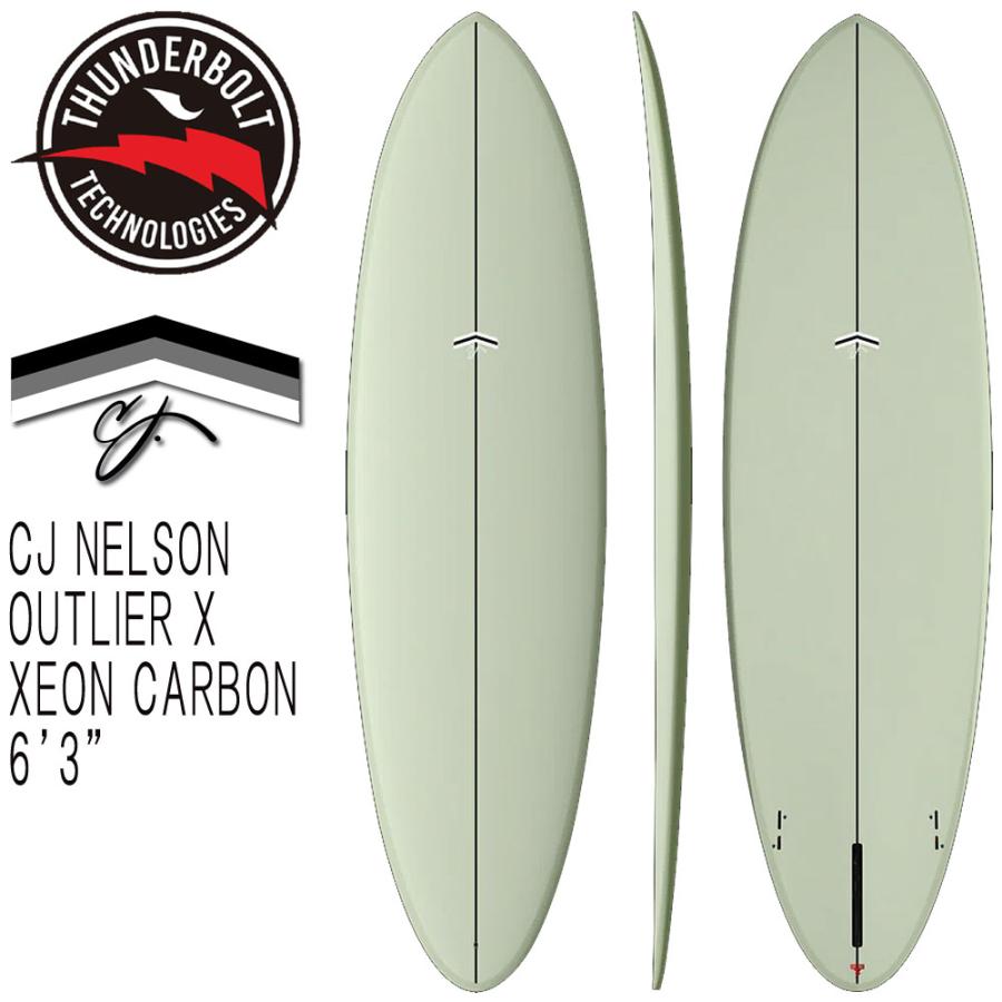 予約商品 2026 THUNDERBOLT CJ NELSON OUTLIER X 6'3 XEONCARBON