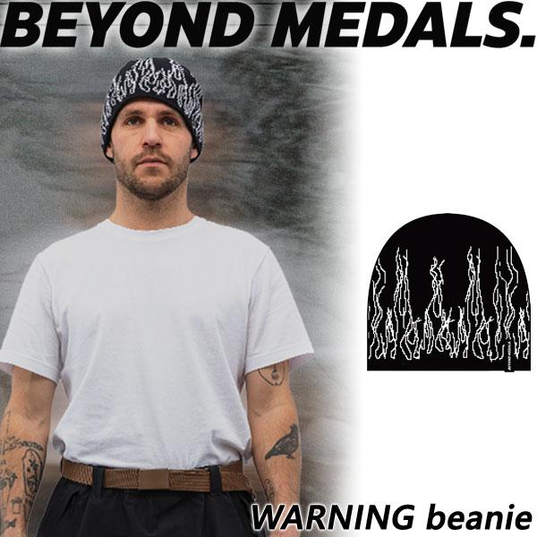 25-26 BEYOND MEDALS ビヨンドメダルズ 25-26 BEYOND MEDALS/ビヨンドメダルズ WARNING beanie メンズ