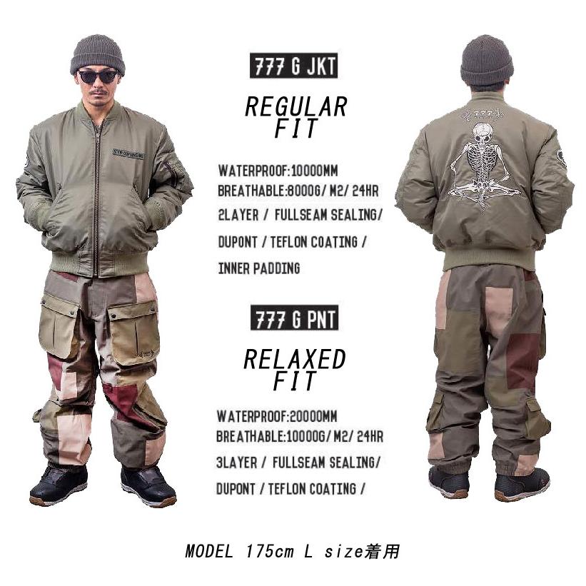 NOMADIK 23-24 NOMADIK/ノマディック 777-G jacket & pant 上下 NOMADIK 23-24 NOMADIK/ノマディック 777-G jacket & pant 上下