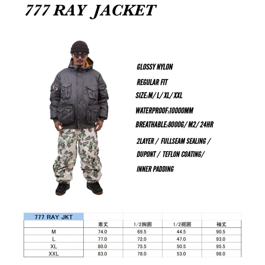 GRAY 25-26 NOMADIK/ノマディック 777 RAY jacket メンズ