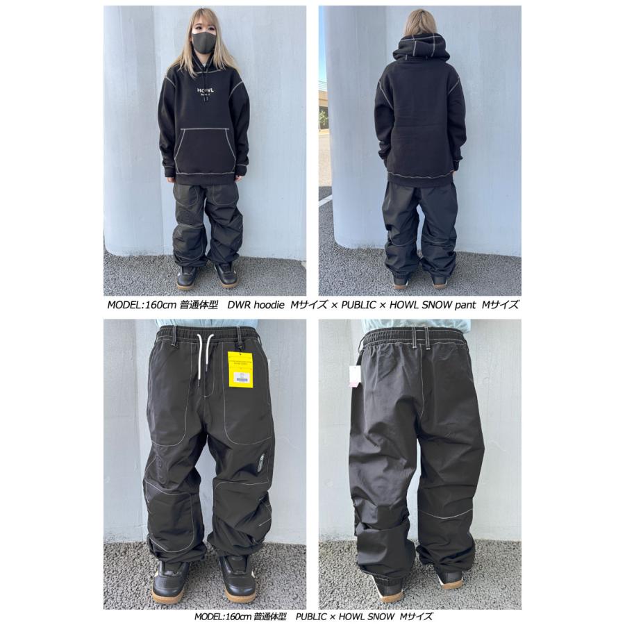 24/25 スノーボード用ブラウンパンツ HELLOW 24-25 HOWL/ハウル PUBLIC × HOWL SNOW pant メンズ レディース