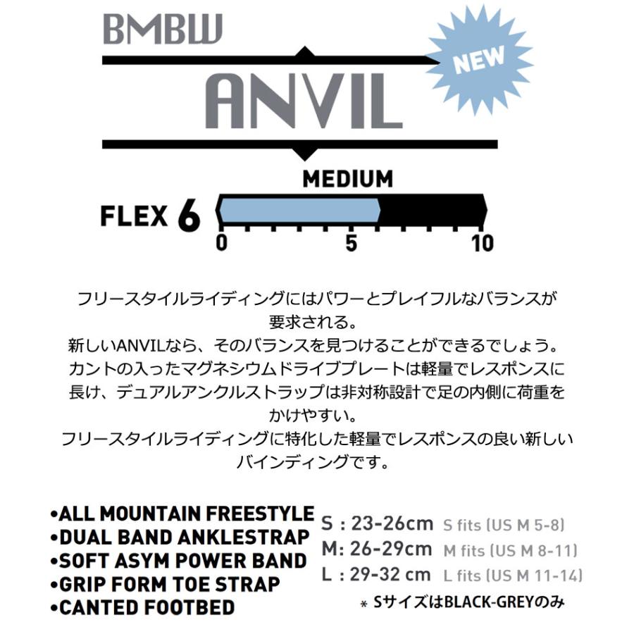 24-25 BENTMETAL/ベントメタル ANVIL アンビル メンズ ビンディング