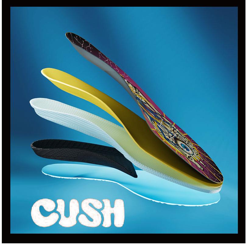 REMIND/リマインド インソール CUSH スノーボード スケートボード 衝撃吸収 バランス向上 疲労軽減 メール便対応 | remind | 02