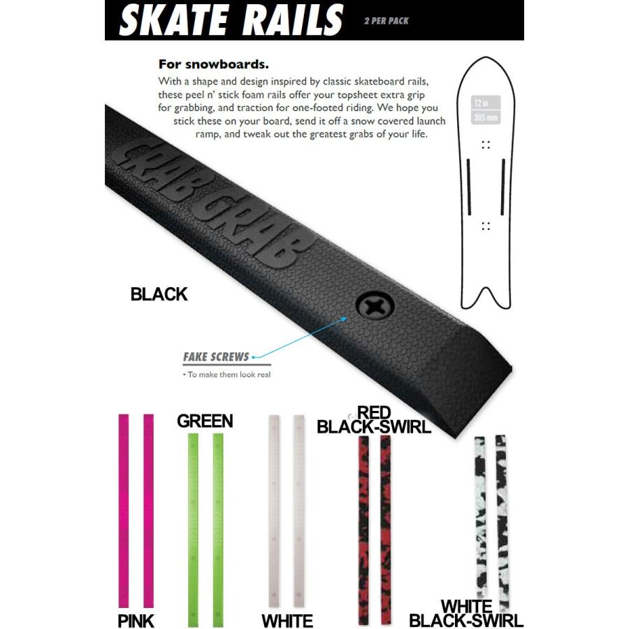 CRABGRAB / クラブグラブ SKATE RAILS デッキパッド 滑り止め スノーボード パット メール便対応 BREAKOUT - 通販 - PayPayモール CRABGRAB / クラブグラブ SKATE RAILS デッキパッド 滑り止め スノーボード パット メール便対応 BREAKOUT - 通販 - PayPayモール