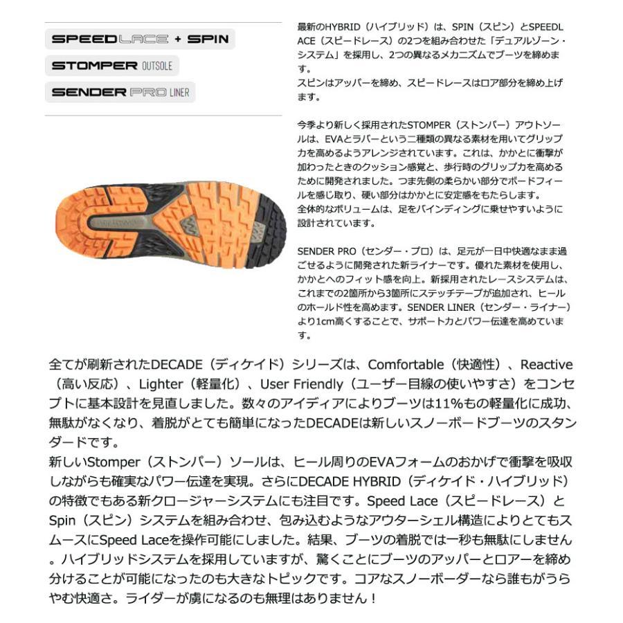 【未使用】【2025】northwave Decade Hybrid 28.0 Northwave Decade 2024-2025 Snowboard Boots Review |