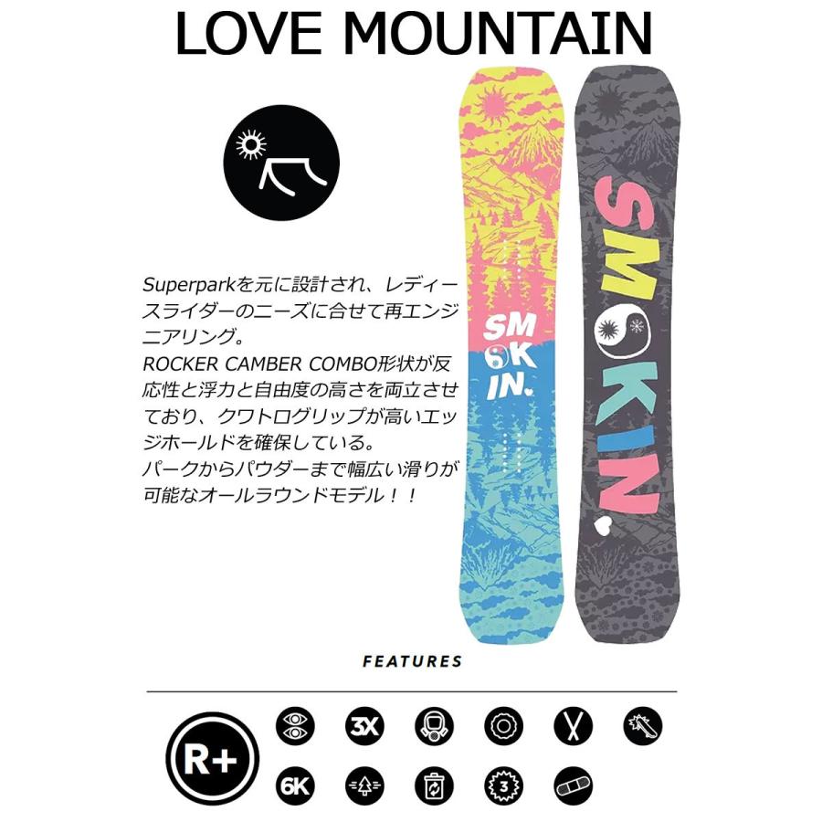 21-22 SMOKIN/スモーキン LOVE MOUNTAIN スーパーパーク メンズ