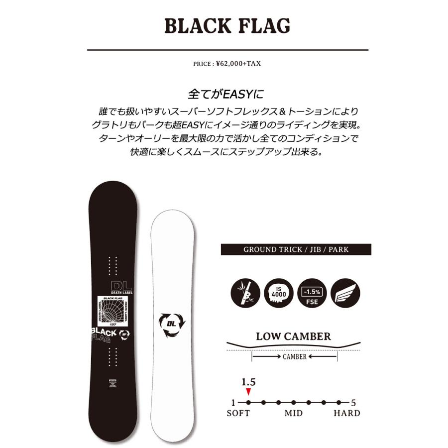 25-26 DEATH LABEL/デスレーベル BLACK FLAG ブラックフラッグ メンズ